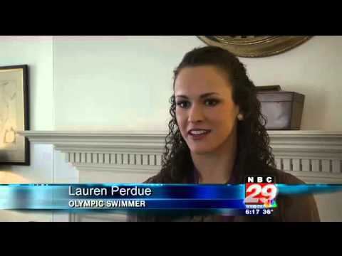 Lauren Perdue Lauren Perdue UVA Swimmer and Olympian Honored YouTube