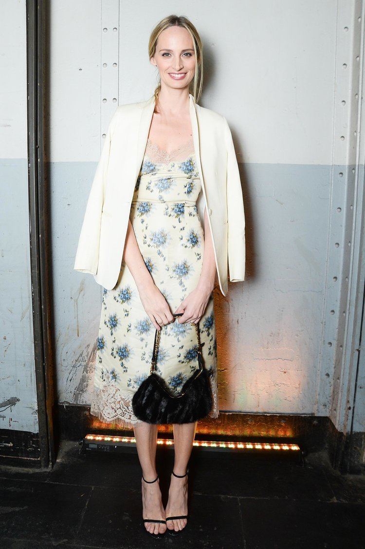 Lauren Santo Domingo Lauren Santo Domingo looked lovely in Louis Vuitton39s