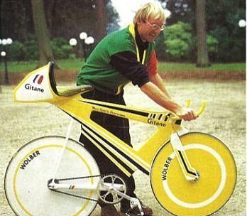 Laurent Fignon Laurent Fignons Gitane pursuit bike designed to beat the hour