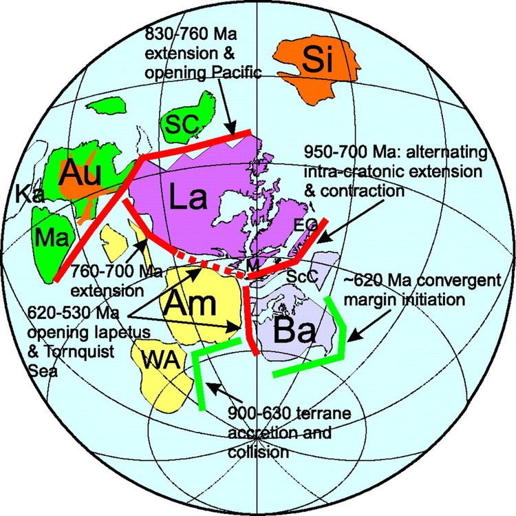 Laurentia Sedimentary basin and detrital zircon record along East Laurentia