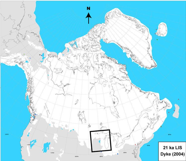 Laurentide Ice Sheet A new deglacial chronology of the Laurentide Ice Sheet in Wisconsin