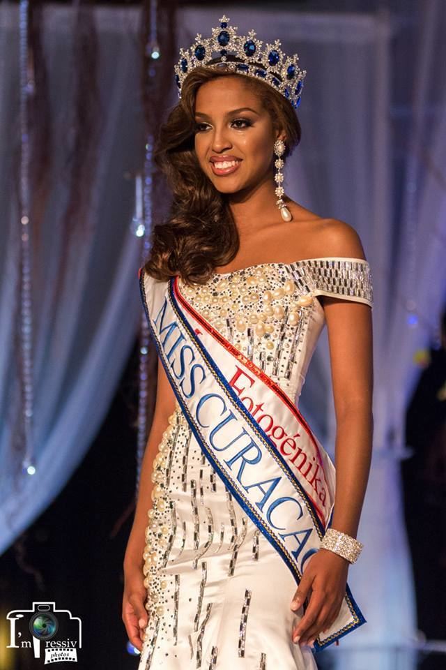 Laurien Angelista Laurien Angelista is the new Miss Universe Curacao