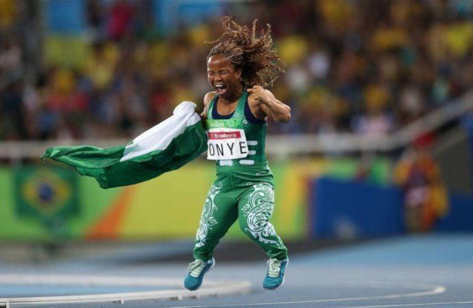Lauritta Onye Rio 2016 Olympics Onye wins gold for Nigeria in women39s shot put