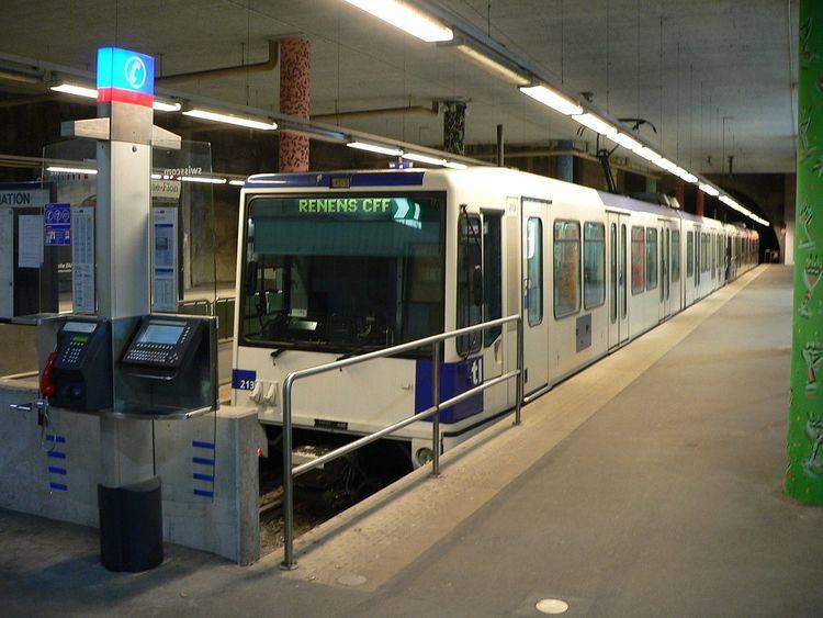 Lausanne-Flon station