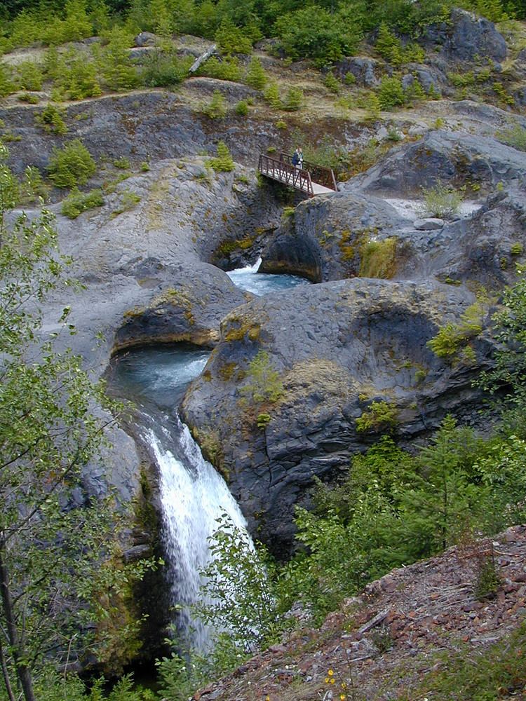 Lava Canyon Falls Lava Canyon Trail Mapionet