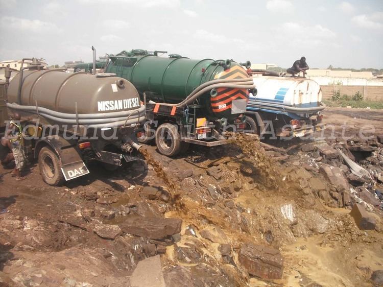 Lavender Hill (Accra) Exclusive Pictures LIQUID WASTE DISPOSAL IN GHANA WELCOME TO