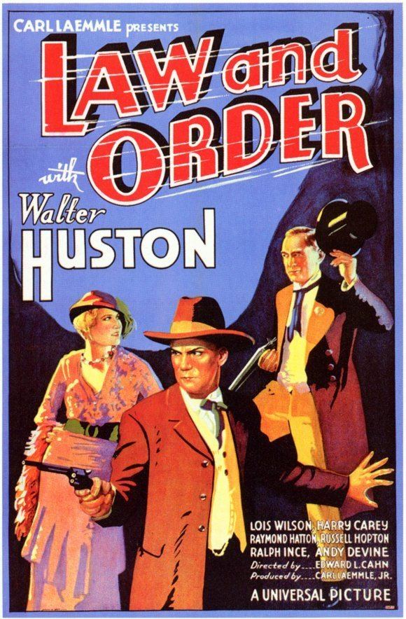 Law and Order (1932 film) httpsimagesnasslimagesamazoncomimagesMM