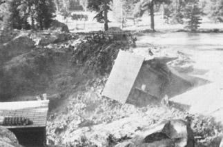 Lawn Lake Dam Lawn lake dam failure Colorado 1982 Image International Water