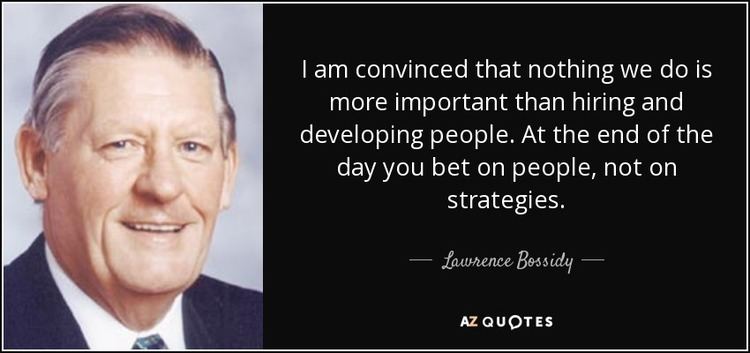 Lawrence Bossidy TOP 14 QUOTES BY LAWRENCE BOSSIDY AZ Quotes