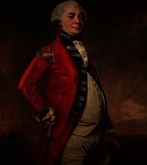 Lawrence Nilson General Lawrence Nilson by George Romney 17341802 United Kingdom