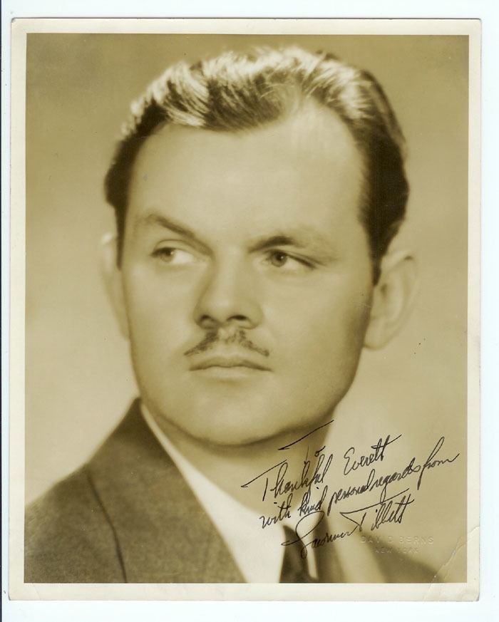 Lawrence Tibbett Remains To Be Seen Autographed Lawrence Tibbett Photograph