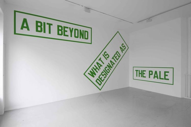 Lawrence Weiner WM Whitehot magazine of contemporary art March 2008