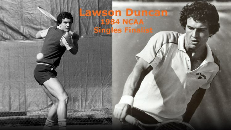 Lawson Duncan CLEMSON VAULT Tennis Great Lawson Duncan Clemson Tigers Official