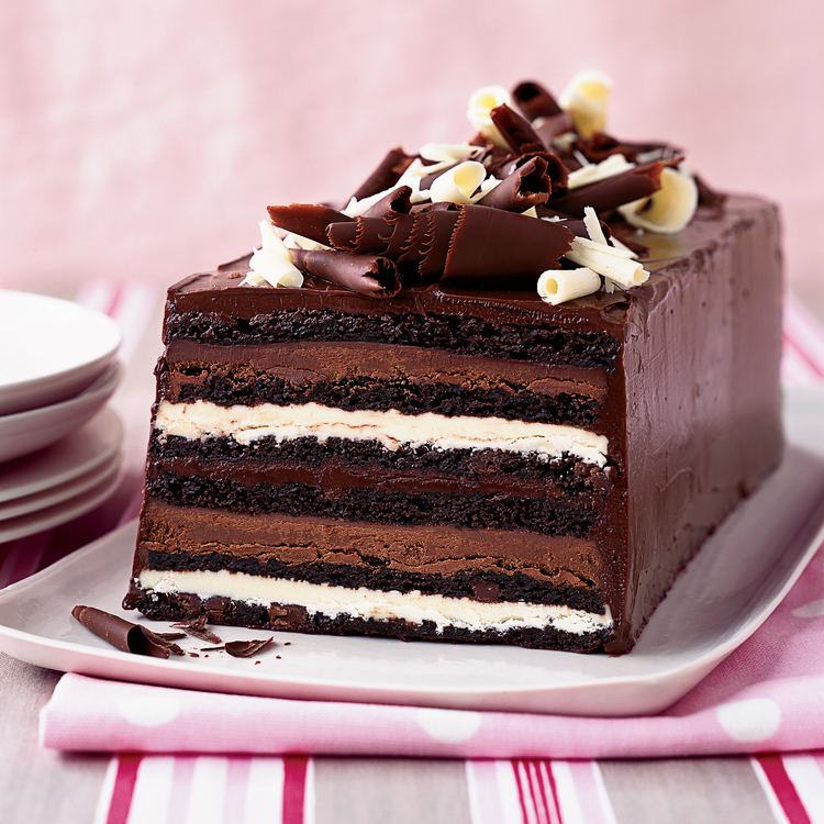 Layer cake Chocolate Truffle Layer Cake Recipe Kimberly Sklar Food amp Wine