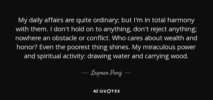 Layman Pang TOP 7 QUOTES BY LAYMAN PANG AZ Quotes