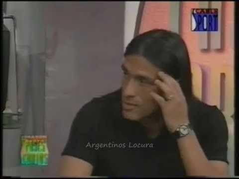 Líber Vespa Entrevista Lber Vespa Argentinos Jrs recin ascendido 1997 YouTube