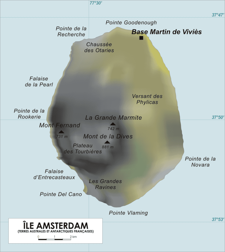 Île Amsterdam Île Amsterdam