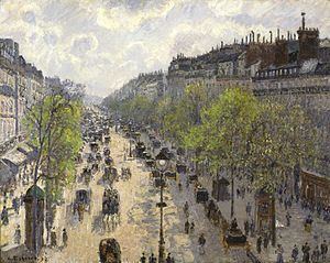 Le Boulevard de Montmartre, Matinée de Printemps httpsuploadwikimediaorgwikipediacommonsthu