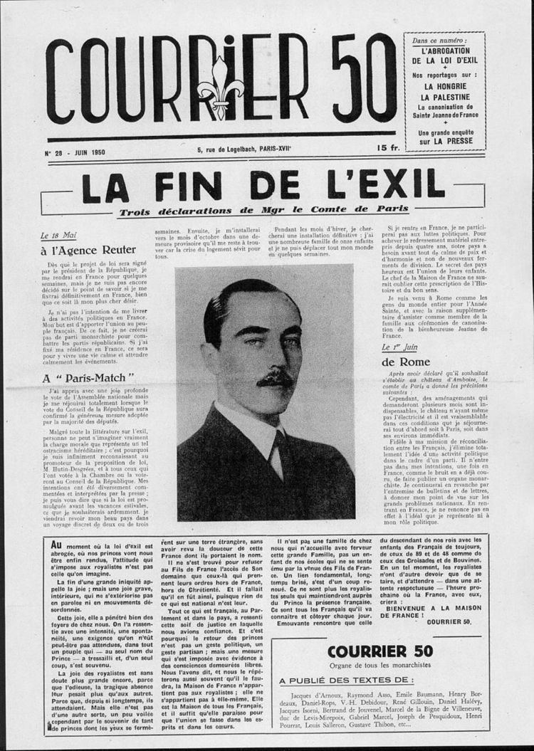 Le Courrier français (1948–1950)