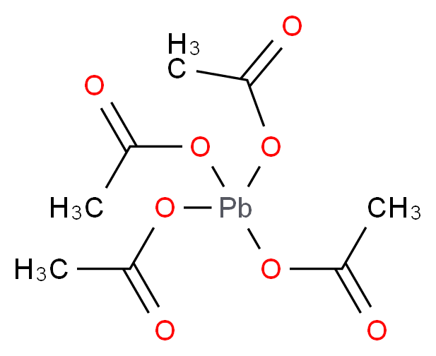Lead(IV) acetate enchembasecnServerMolImages474C474C2A105E3