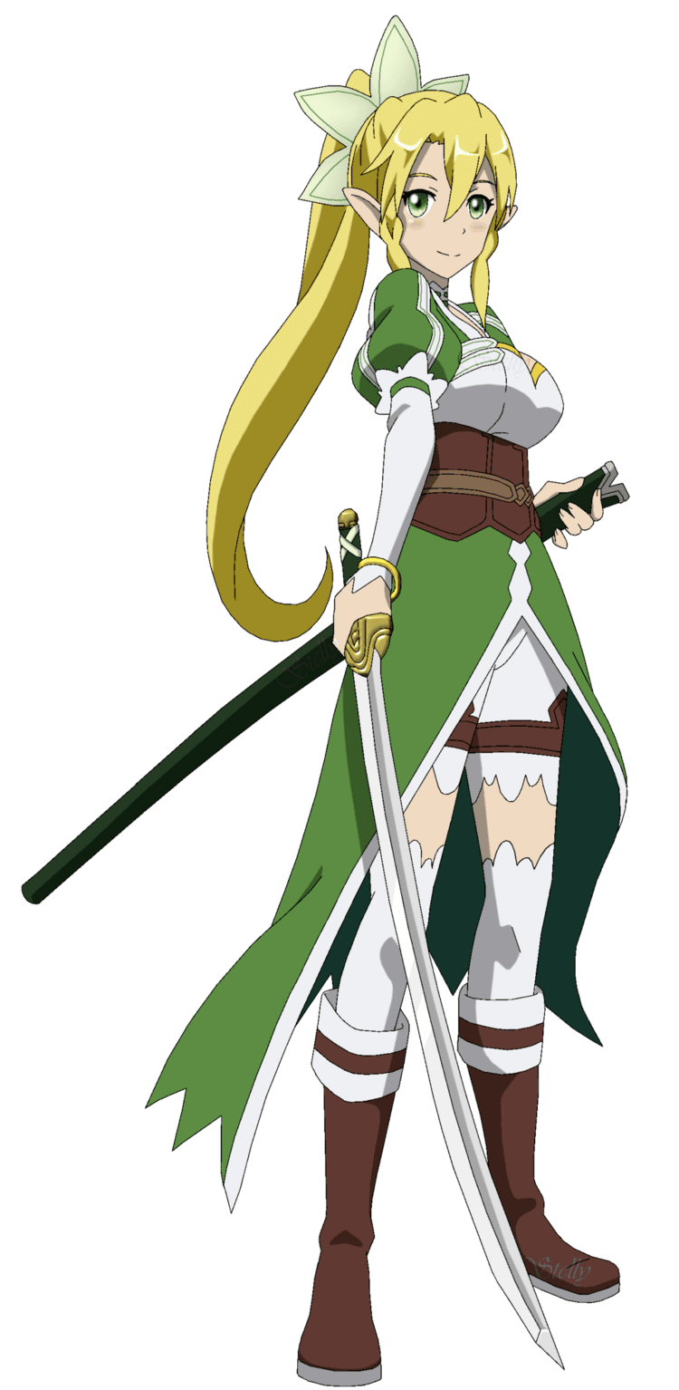 Leafa DeviantArt More Like Sword Art Online Leafa by NarutoRenegado01