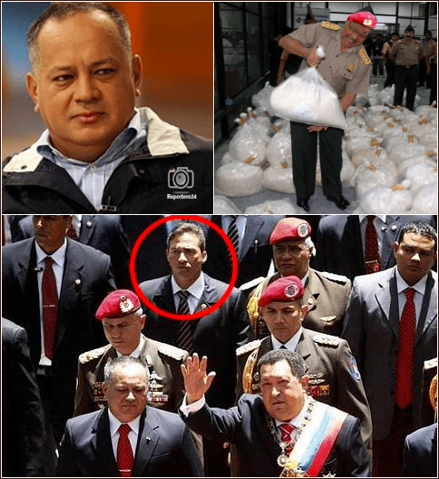 Leamsy Salazar CarteldelSol Diosdado y el hijo del embajador cubano