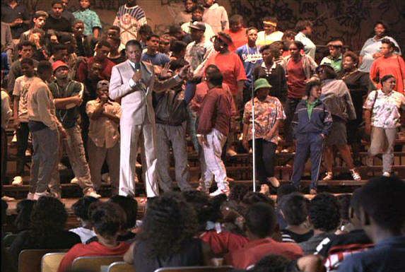 Lean on Me (film) American Rhetoric Movie Speech from Lean on Me Joe Clark