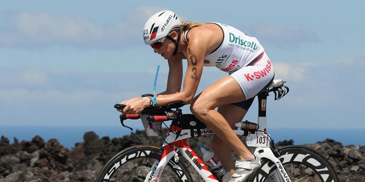 Leanda Cave Skincare in the sun with Ironman world champion Leanda Cave