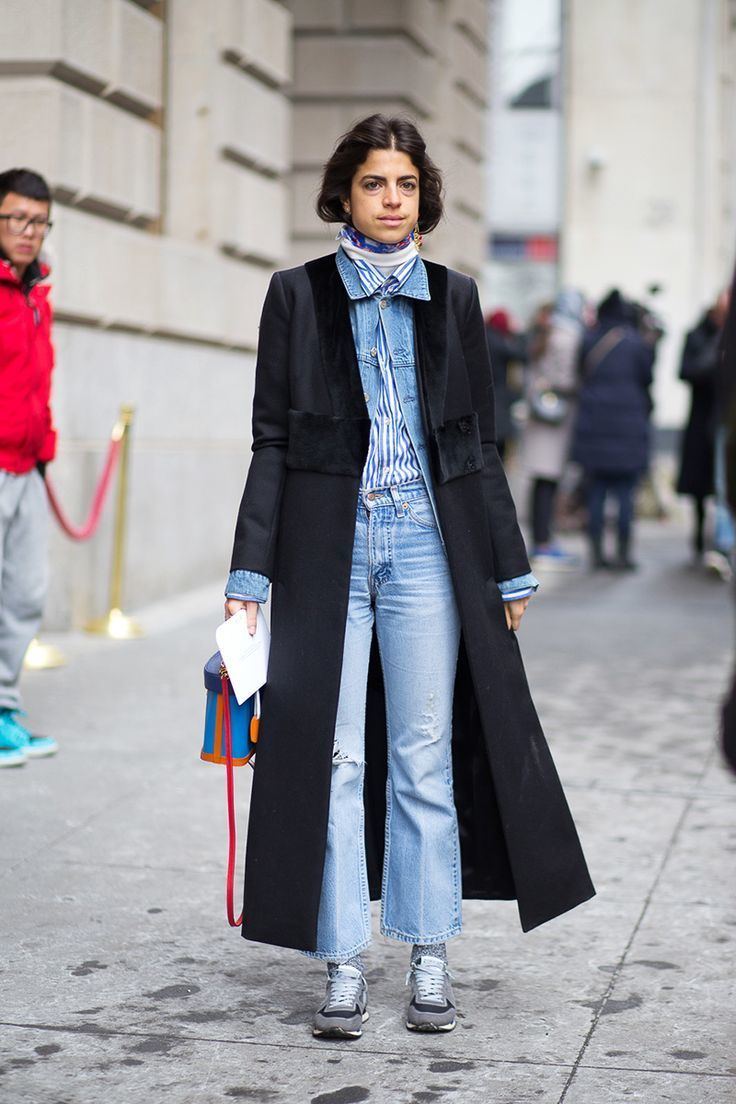 Leandra Medine The Big Chill Street Style at New York Fashion Week