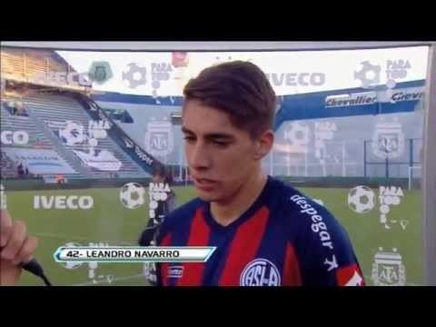 Leandro Navarro Vlez 11 San Lorenzo Torneo Final 2013 Fecha 8