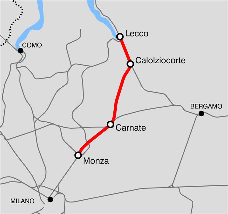 Lecco–Milan railway