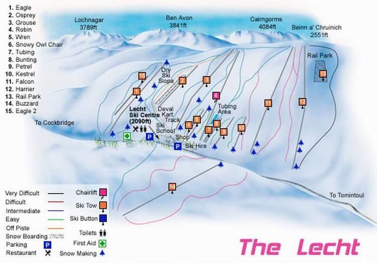 Lecht Ski Centre The Lecht Ski Resort Guide Location Map amp The Lecht ski holiday
