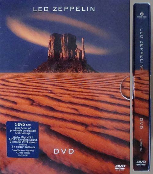 Led Zeppelin DVD The biggest led zeppelin discography discografia plant jones