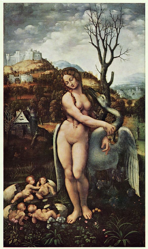 Leda and the Swan (Leonardo) FileCopy of 39Leda and the Swan39 after Leonardo da Vincijpg