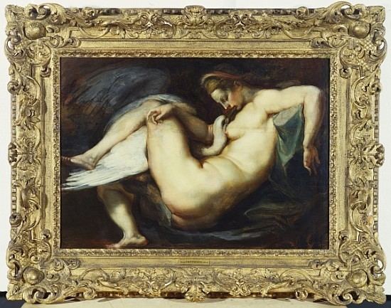 Leda and the Swan (Peter Paul Rubens) wwwartprintsondemandcomkunstpeterpaulrube