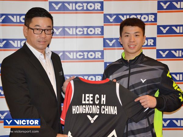 Lee Chun Hei Asian Mixed Doubles Champs Lee and Chau Sign with VICTOR