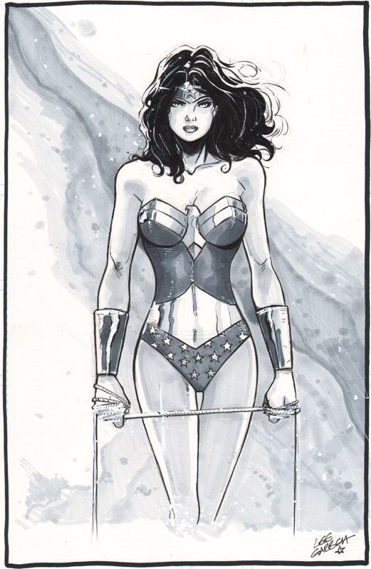 Lee Garbett Commissions for LSCC Comic Conventions