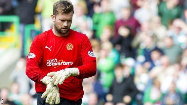 Lee Hollis BBC Sport Goalkeeper Lee Hollis joins Hearts following