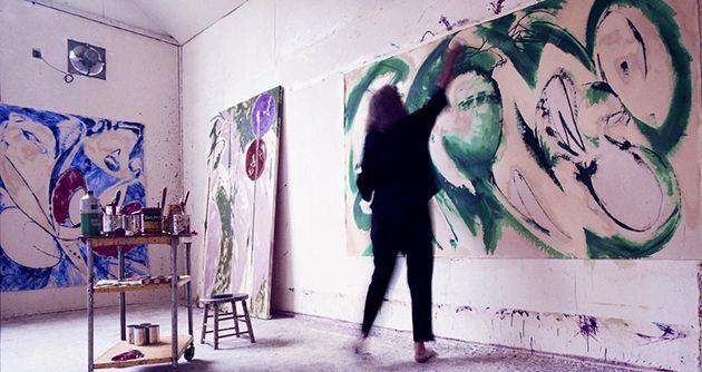 Lee Krasner Out of the Shadow of Pollock Lee Krasner Defies the World The Forward