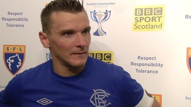 Lee McCulloch We owed win to Rangers fans Lee McCulloch BBC Sport