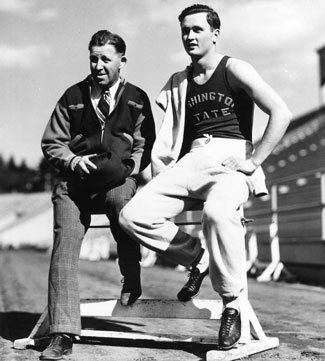 Lee Orr 36 Olympics Cougar Lee Orr and Jesse Owens WSU News Washington