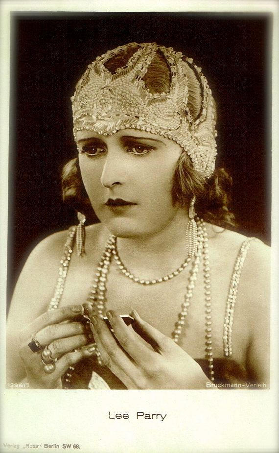 Lee Parry Lee parry postcard Headdress Flappers and Photo postcards
