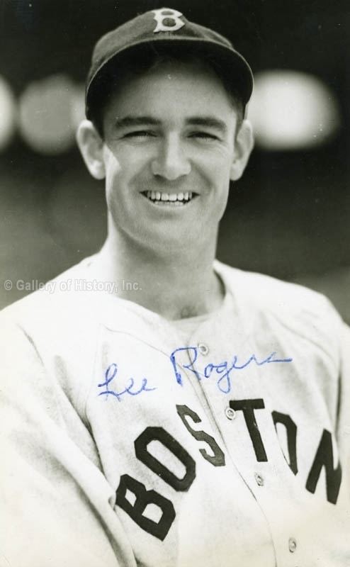 Lee Rogers (baseball) Lee Rogers Photograph Signed Autographs Manuscripts