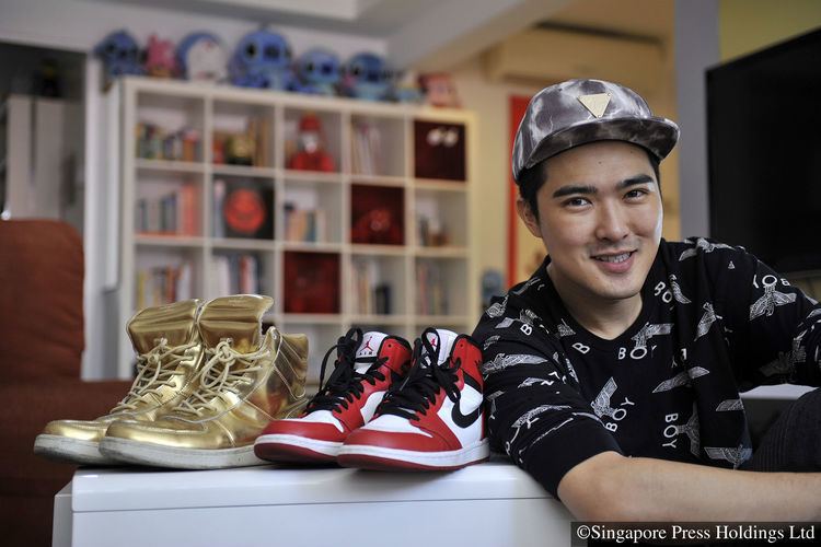 Lee Teng (Singapore) TV host Lee Tengs HDB home is filled with shoes toys and clothes