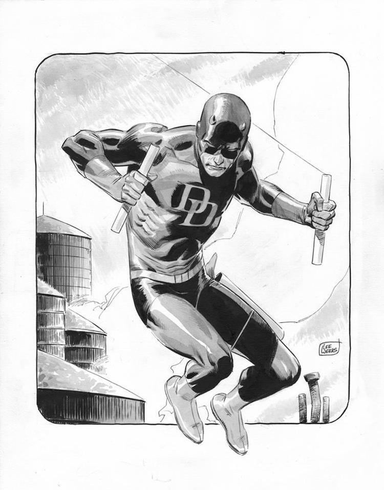 Lee Weeks Comic Book Artwork Daredevil By Lee Weeks