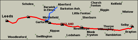 Leeds and Selby Railway d240vprofozpicloudfrontnetcoNERselbymapgif