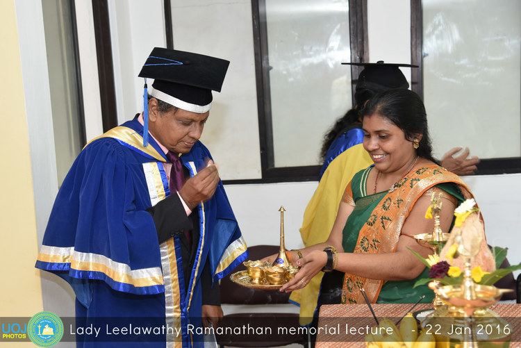 Leelawathy Ramanathan Lady Leelawathy Ramanathan Memorial Lecture University of Jaffna