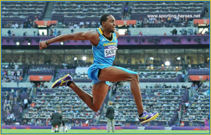 Leevan Sands sands Leevan 2012 Olympic Games 5th in triple jump
