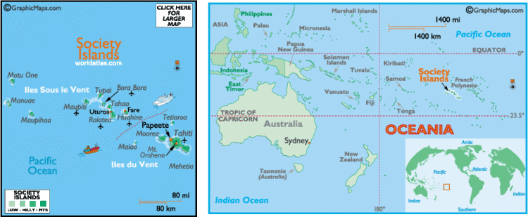 Leeward Islands (Society Islands) Tourist places in Leeward Islands (Society Islands)