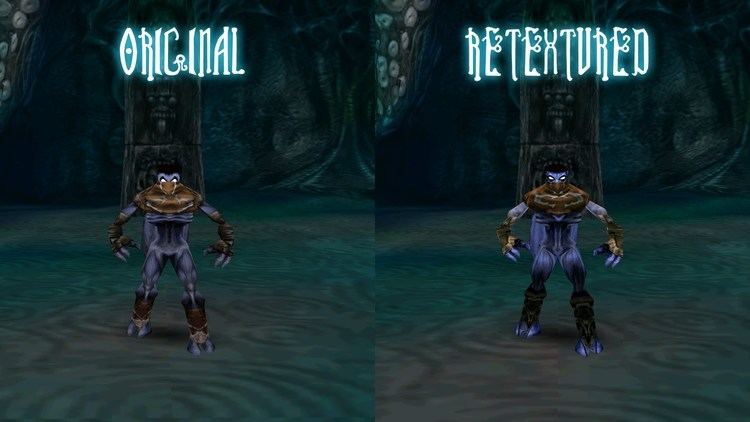 Legacy of Kain: Soul Reaver Legacy of Kain Soul Reaver retexturation project Meeting Kain at